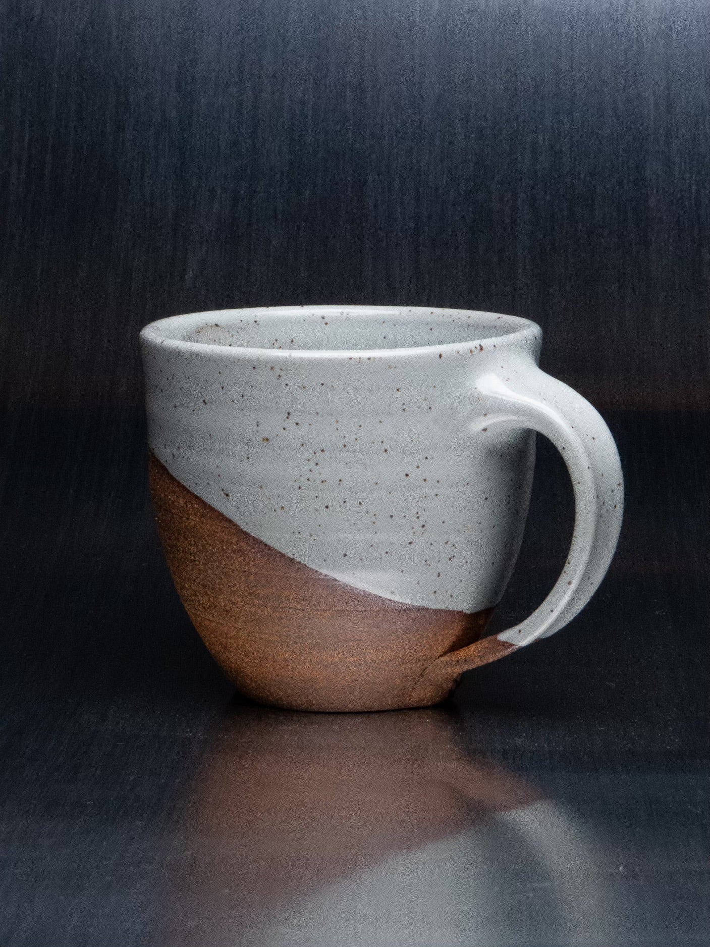 grace mug (dark clay/gray glaze)
